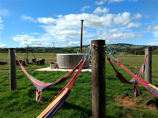 Hot tubs and hammocks